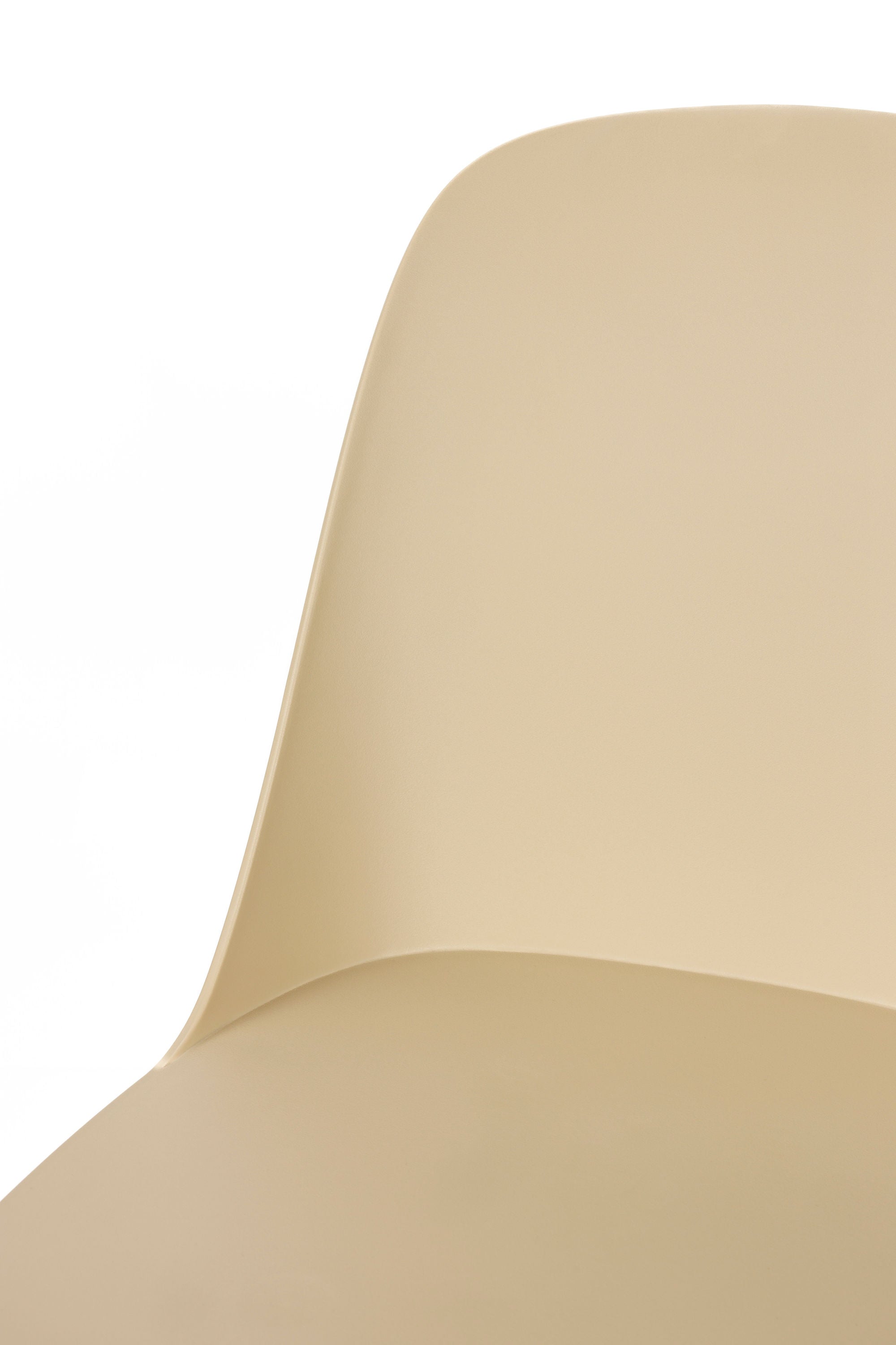 Set of 2 Pip All Beige Dining Chairs